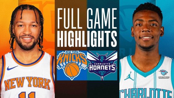 Brunson and DiVincenzo combine for 60 points as Knicks beat Hornets