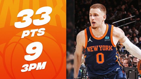 DiVincenzo and Brunson lead Knicks to 8th straight victory, overpower Jazz