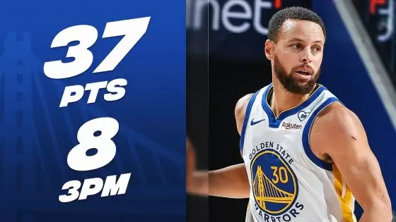 Vintage Steph Curry guides Warriors to victory over 76ers