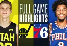 Markkanen shines as Jazz overpower Embiid-less 76ers