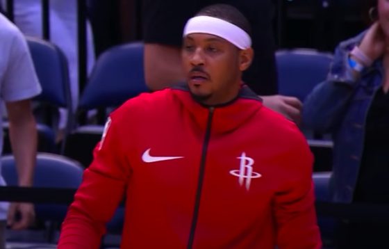 Carmelo Anthony reflects on Rockets departure: “I don’t know what happened”