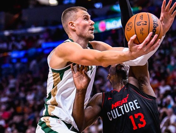 Erik Spoelstra: There’s not many guys with Kristaps Porzingis’ size and shooting