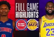 James, Russell, Davis propel Lakers to win over Pistons