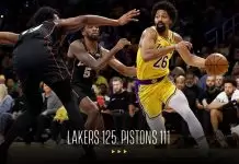 Spencer Dinwiddie lauds Lakers fans in debut: “Nothing like this fan base”