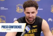Klay Thompson on coming off the bench: “I deserved it”