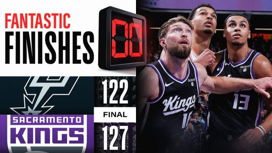 Fox, Sabonis lead Kings to nail-biting win over Spurs
