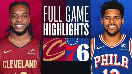 Tyrese Maxey guides 76ers to victory over Cavaliers