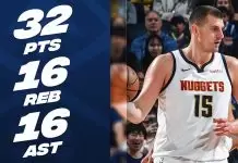 Nikola Jokic’s massive triple-double leads Nuggets past Warriors