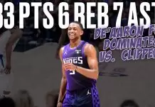 De’Aaron Fox drops 33 points as Kings dominate Clippers