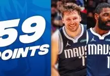 Doncic, Irving combine for 59 points as Mavericks beat Raptors on Luka’s birthday
