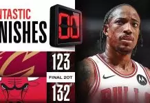 DeMar DeRozan leads Bulls past Cavaliers in 2OT thriller