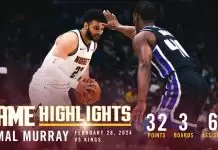 Jamal Murray drops 32 points as Nuggets dominate Kings