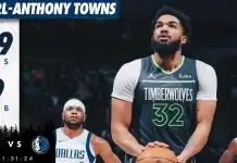 Timberwolves dominate depleted Mavericks in 34-point rout