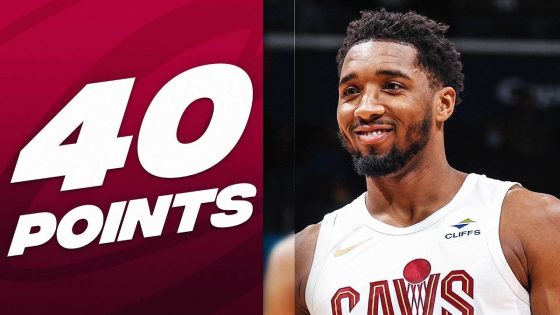 Donovan Mitchell’s 40-point performance powers Cavaliers past Wizards