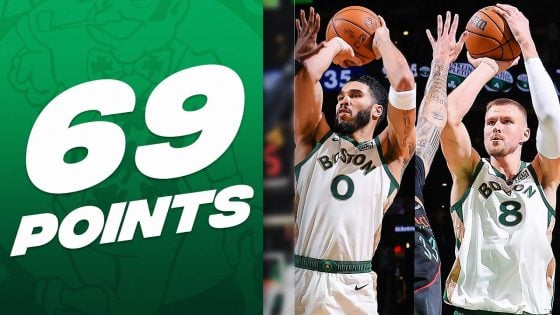 Tatum and Porzingis combine for 69 points as Celtics edge Wizards