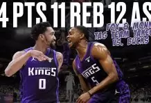 Fox, Monk, Sabonis lead Kings to rout over Bucks