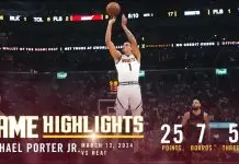 Michael Porter Jr. leads Nuggets to won vs. Heat, claim top spot in West