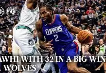 Kawhi Leonard drops 32 points as Clippers edge Timberwolves
