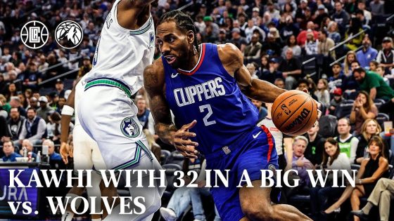 Kawhi Leonard drops 32 points as Clippers edge Timberwolves
