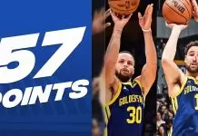 Splash Brothers combine for 57 points as Warriors beat Lakers despite LeBron’s 40-point effort
