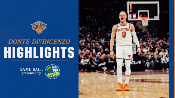 Donte DiVincenzo leads Knicks past Cavaliers in gritty victory