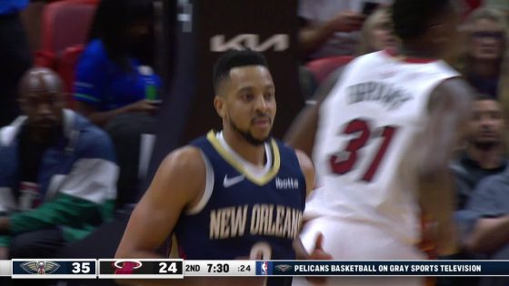 CJ McCollum drops 30 points as Pelicans dominate Heat