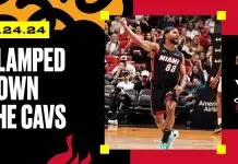 Heat rout Cavaliers by 37 points with balanced team effort