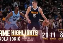Nikola Jokic dominates as Nuggets cruise past Grizzlies