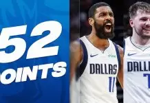 Doncic and Irving combine for 52 points as Mavericks rout Kings