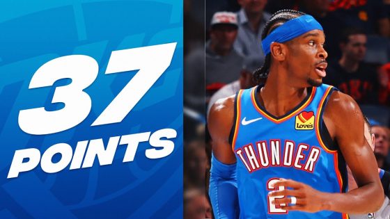 Shai Gilgeous-Alexander’s 37 points lead Thunder to top of Western Conference