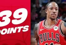 DeMar DeRozan drops 39 points as Bulls crush Pistons