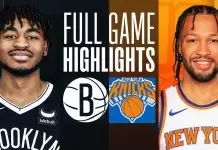 Knicks lock home-court advantage in playoffs, edge Nets despite Cam Thomas’ 41 points