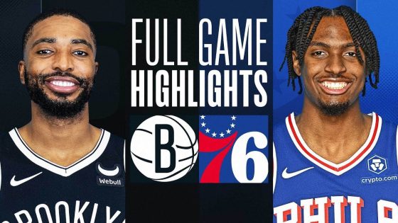Tyrese Maxey leads 76ers to dominant win over Nets
