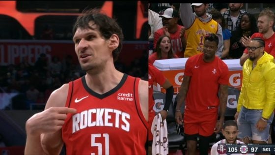 Boban Marjanovic intentionally missed free-throw to give free chicken to Clippers fans