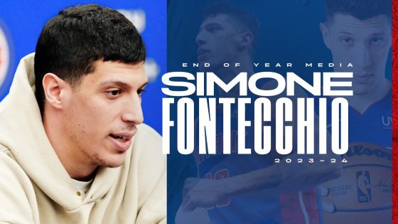 Simone Fontecchio hopes to extend contract with Pistons