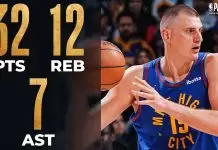 Nikola Jokic leads Nuggets to Game 1 win over Lakers
