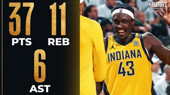 Pascal Siakam drops 37 points as Pacers dominate Bucks to tie series