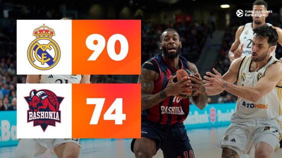Real Madrid cruises past Baskonia to take early series lead