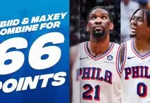 Maxey, Embiid combine for 66 points as 76ers edge Heat in thriller