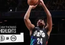 Cam Thomas drops 32 points as Nets overcome Pistons