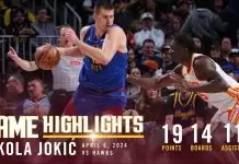 Nuggets rout Hawks to reclaim first seed in West