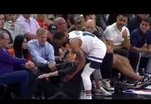 Chris Finch feared to have a torn patellar tendon in his knee