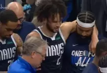 Update on Dereck Lively II’s availability for Game 4