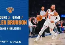Luka Doncic reacts to Jalen Brunson’s playoff success