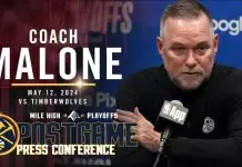 Michael Malone channels Rudy Tomjanovich’s iconic quote as Nuggets rally to tie series