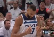 Rudy Gobert slapped with $75K fine for “money” gesture after offensive foul in Game 4