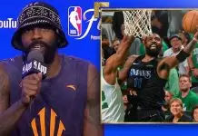 Kyrie Irving: “Engaging with fans here in Boston is always fun”