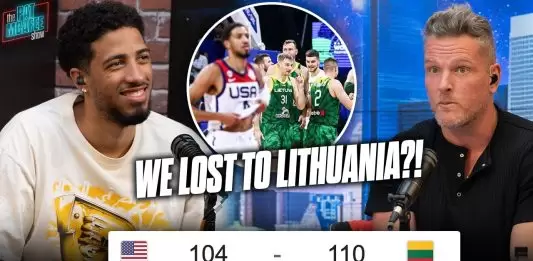 Pat McAfee can’t believe Team USA lost to Lithuania