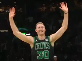 Sam Hauser emphasizes Celtics’ playoff standard after Game 1 win