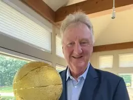 Larry Bird Enshrined into American Basketball Hall of Fame Class of 2024